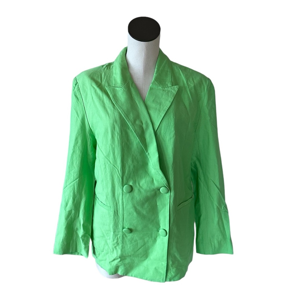 NWT STEVE MADDEN   Baldwin Blazer In Fresh Lime